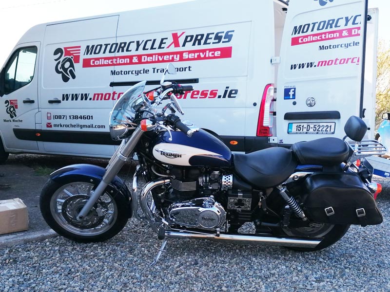  motorbike transport service fermoy cork ireland